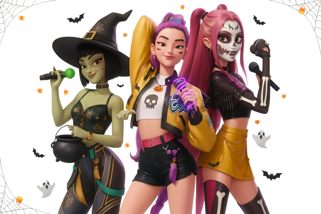 Unleash bold style with our K-Pop and Demon Hunter PNGs! High-resolution digital downloads perfect for sublimation, t-shirts, stickers and crafts. Featuring anime-inspired idols and fantasy art — instant download, transparent background, commercial-use ready!