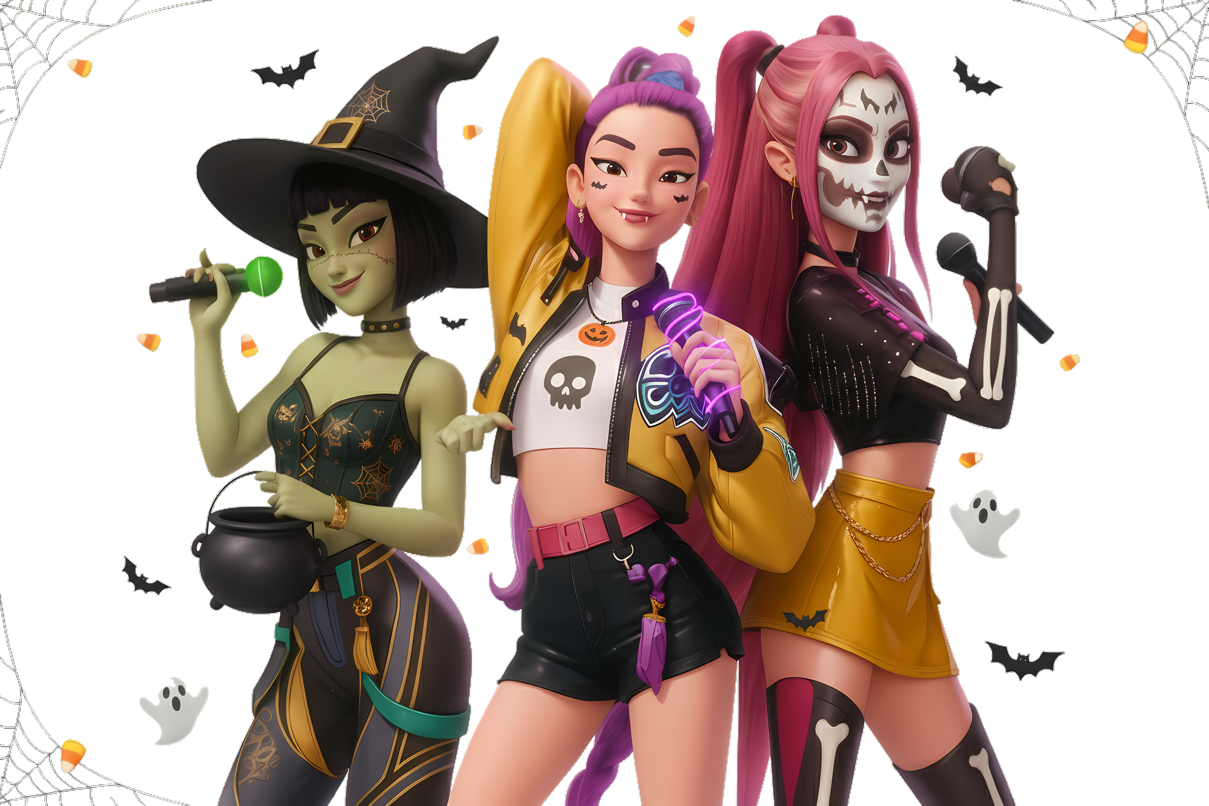 Unleash bold style with our K-Pop and Demon Hunter PNGs! High-resolution digital downloads perfect for sublimation, t-shirts, stickers and crafts. Featuring anime-inspired idols and fantasy art — instant download, transparent background, commercial-use ready!