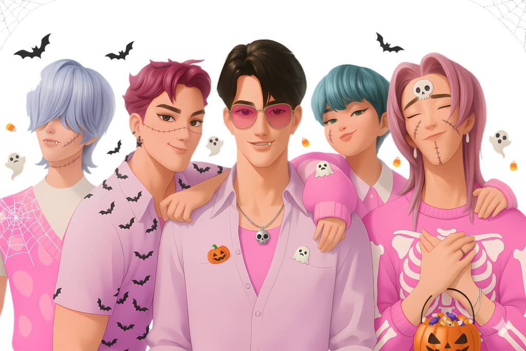 Unleash bold style with our K-Pop and Demon Hunter PNGs! High-resolution digital downloads perfect for sublimation, t-shirts, stickers and crafts. Featuring anime-inspired idols and fantasy art — instant download, transparent background, commercial-use ready!