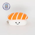 Little Printer 3D Printed Salmon Sushi Decompression Button Toy, Cute and Healing Couple Keychain Gift