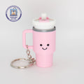 Little Printer 3D Printed Stanley Ice Cup, Stress Relief Button Toy, Cute Couple Keychain Ornament Gift