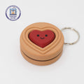 Little Printer 3D Printed Heart-Shaped Cookies, Decompression Button Toys, Cute and Healing Couple Keychains, Bag Charms, Gifts