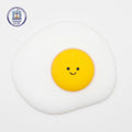 Little Printer 3D Printing Fried Egg Stress Relief Button Toy, Cute and Healing Desktop Ornament, Shaping Tool, Small Gift