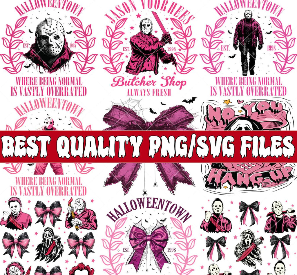 Create hauntingly fun projects with our Halloween PNGs! From pumpkins and ghosts to gothic and cute designs, each transparent PNG is perfect for sublimation, digital art, shirts, mugs and invitations. High-quality files — instant download, craft-ready today!