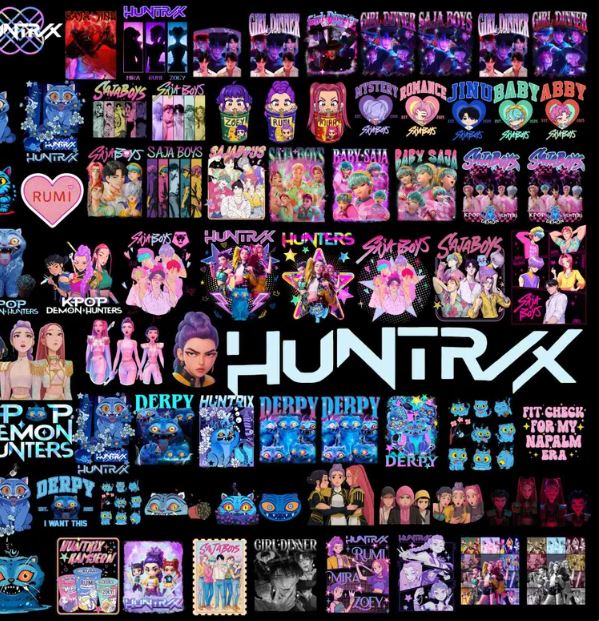 KPop Demon Hunters, Anime Fan Files, KPop Demon Hunters PNG, Boy Band PNG Bundle, Shirt Sublimation Design 66+ files