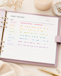Monthly Habit Tracker Printable | Landscape Chart | A4 & Letter Size | 30 Day Challenge